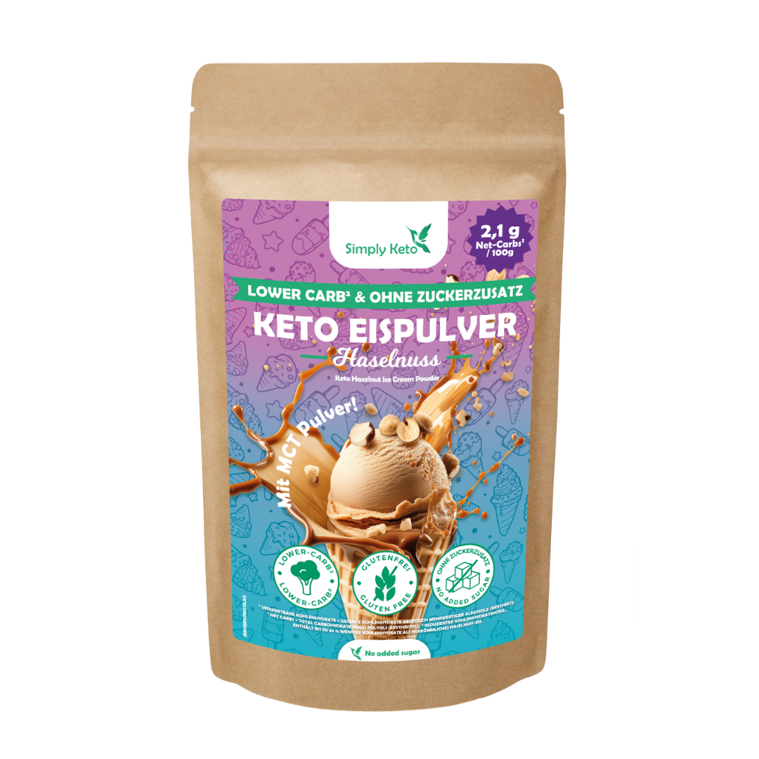 Poudre de crème glacée à la noisette Simply Keto