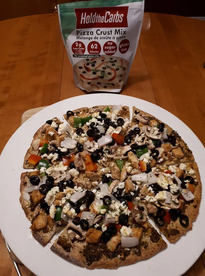 Gardez les glucides - Mélange de terre à pizza cétogène