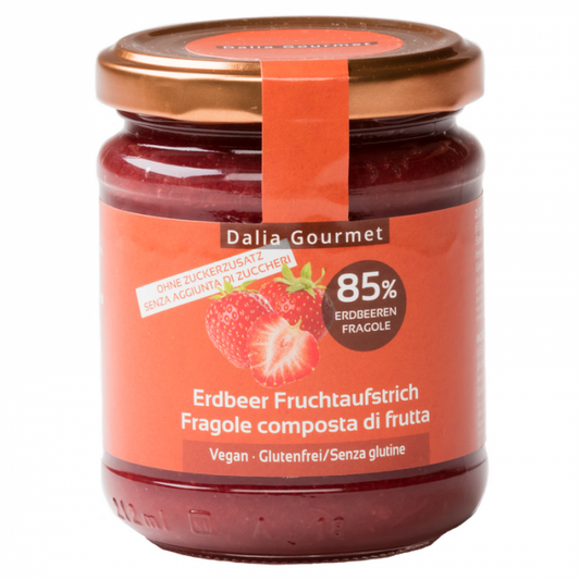 Confiture de fraises gourmande Dalia