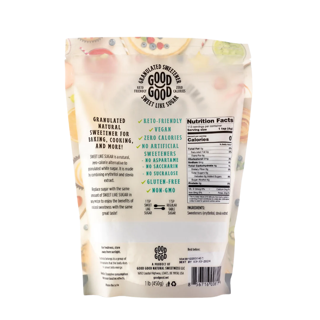 Good Good Sweet Like Sugar met Stevia