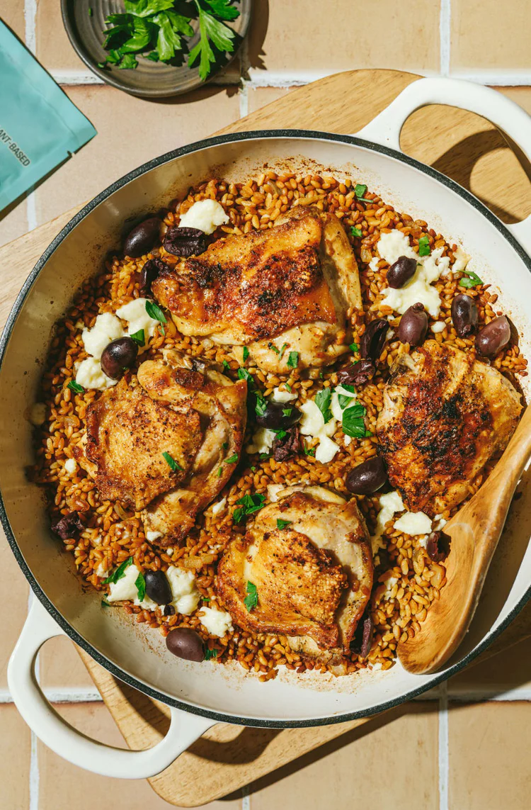 Riz méditerranéen à faible teneur en glucides Kaizen