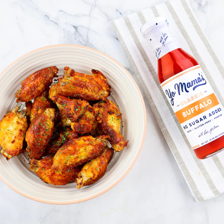 Sauce Buffalo sans sucre de Yo Mama