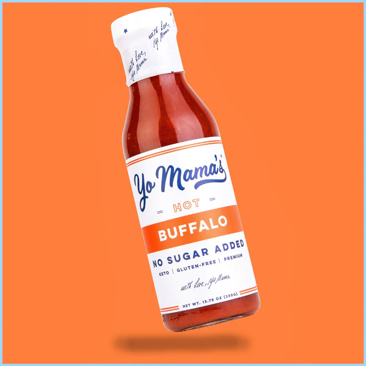 Sauce Buffalo piquante sans sucre de Yo Mama