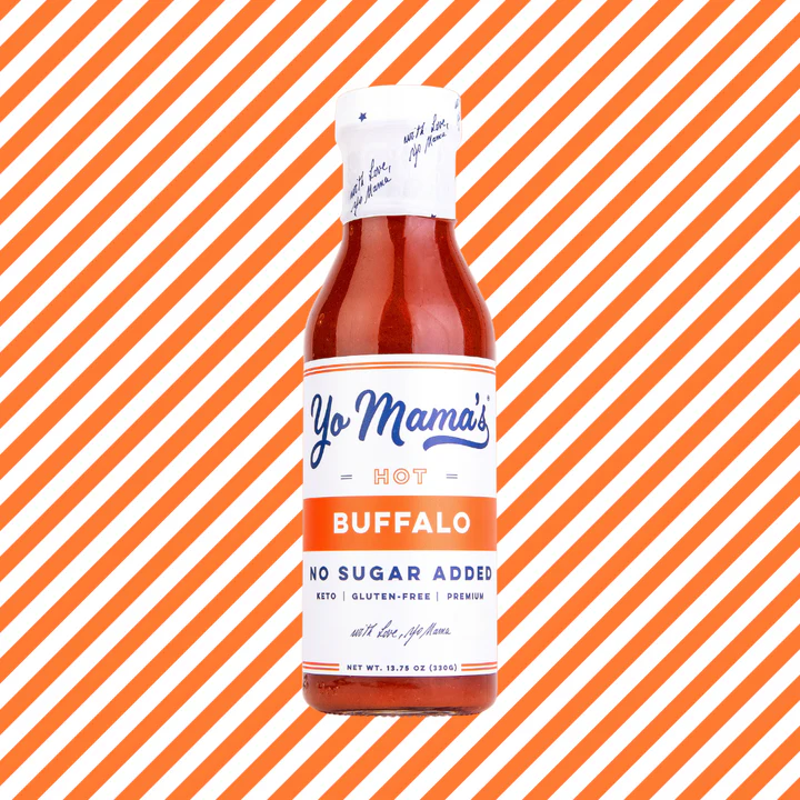 Sauce Buffalo piquante sans sucre de Yo Mama