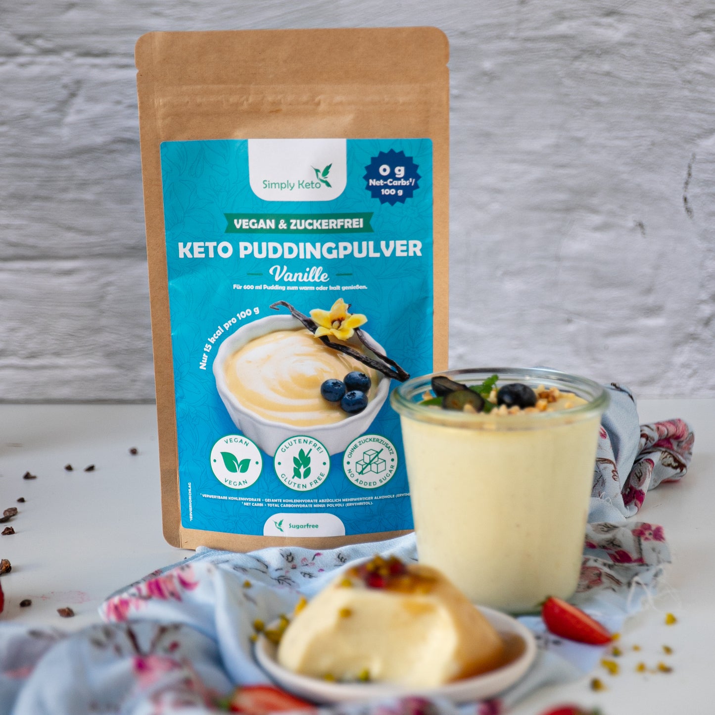 Poudre de pouding à la vanille Simply Keto