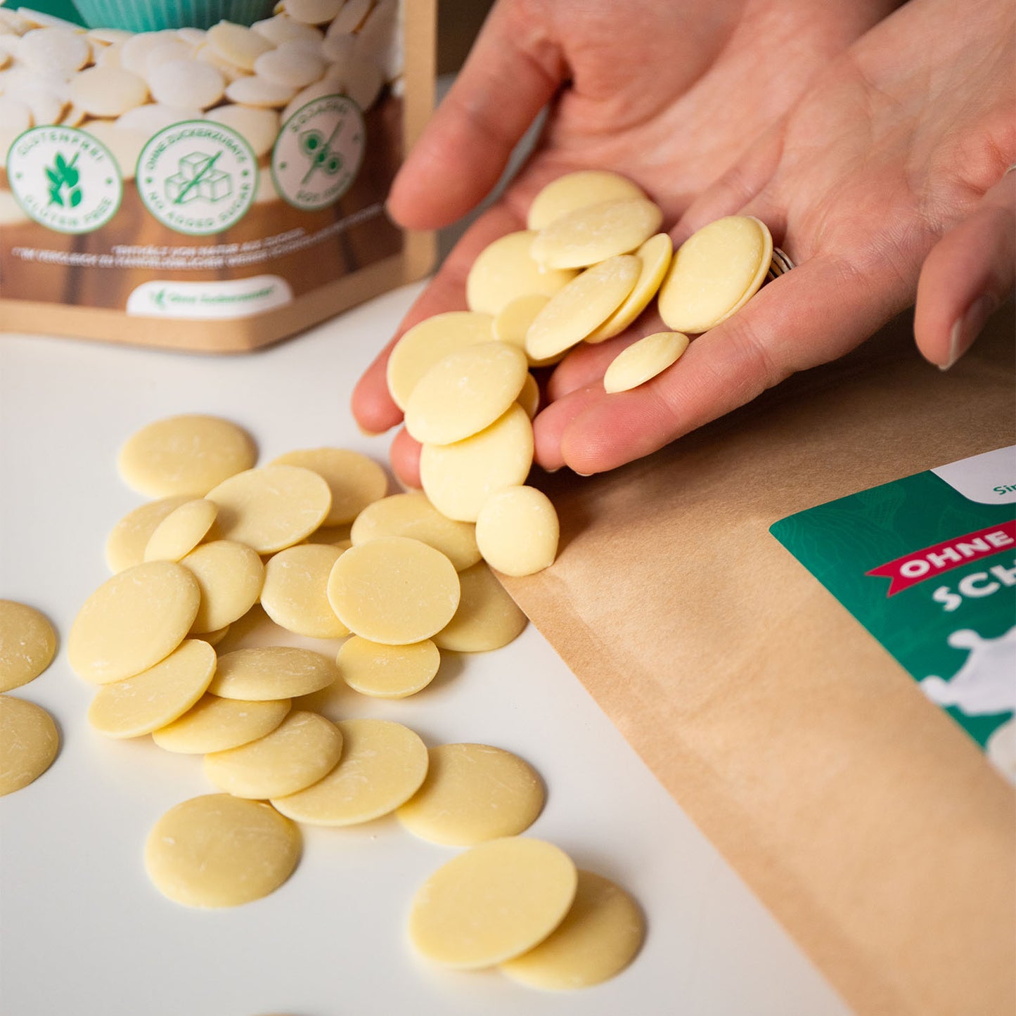 Gouttes de chocolat blanc Simply Keto