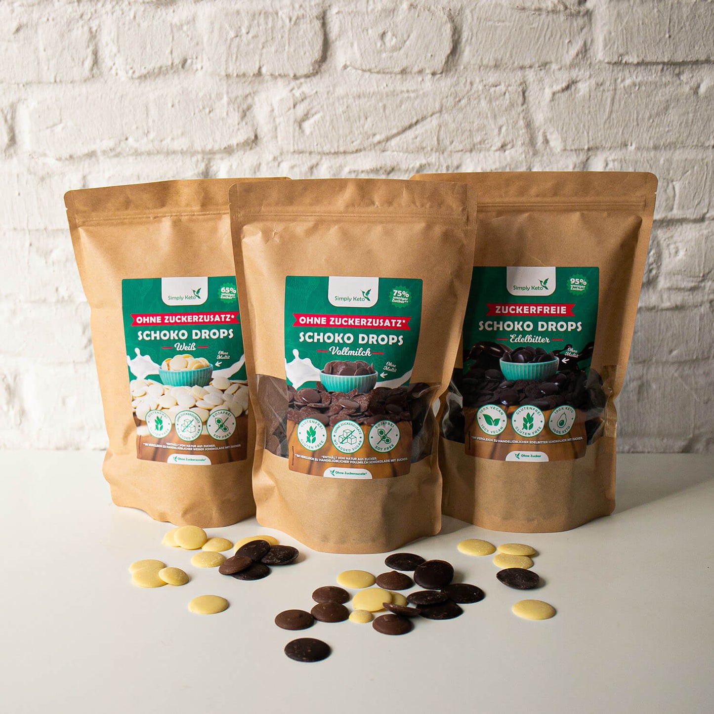 Gouttes de chocolat noir Simply Keto