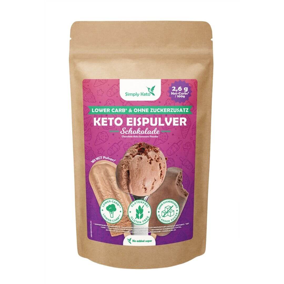 Poudre de crème glacée au chocolat Simply Keto