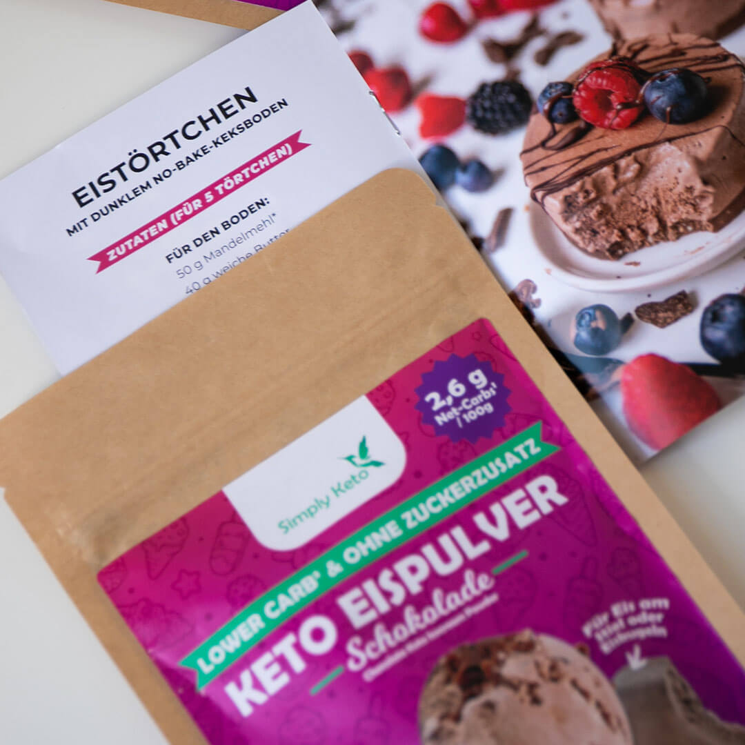 Poudre de crème glacée au chocolat Simply Keto
