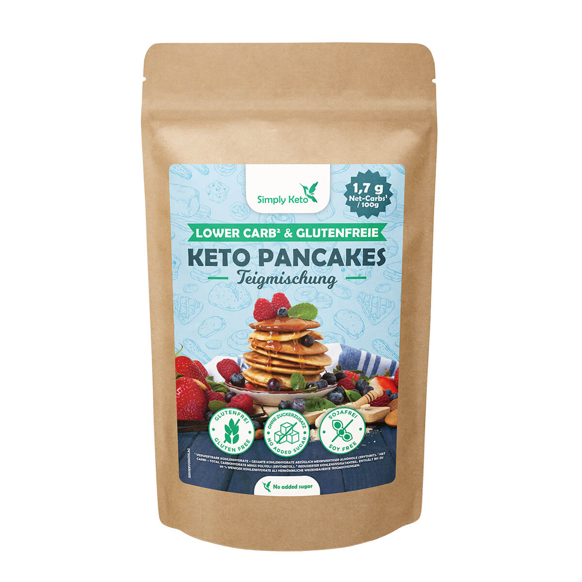 Préparation pour crêpes et gaufres Simply Keto