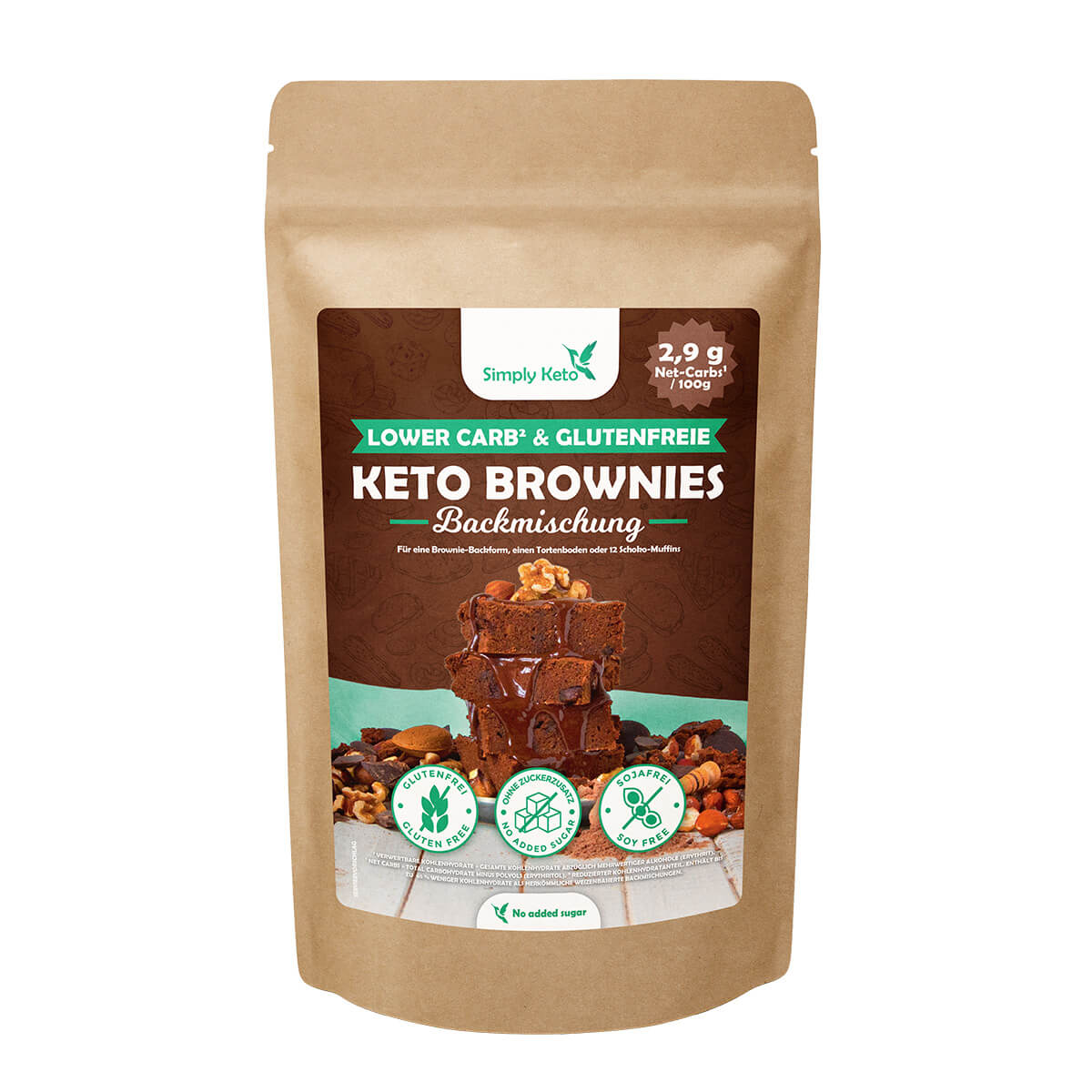 Simply Keto - Préparation pour brownies cétogènes