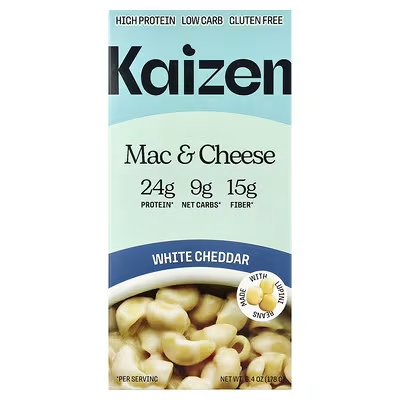 Kaizen Low Carb White Cheddar Mac & Cheese