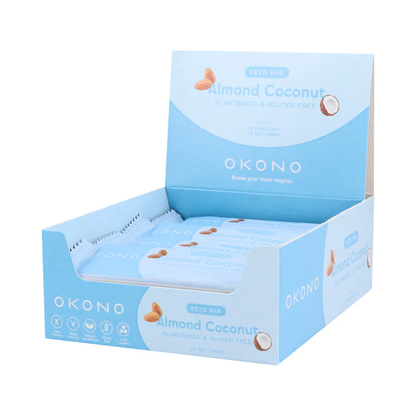 Okono Almond Coconut Keto Bar