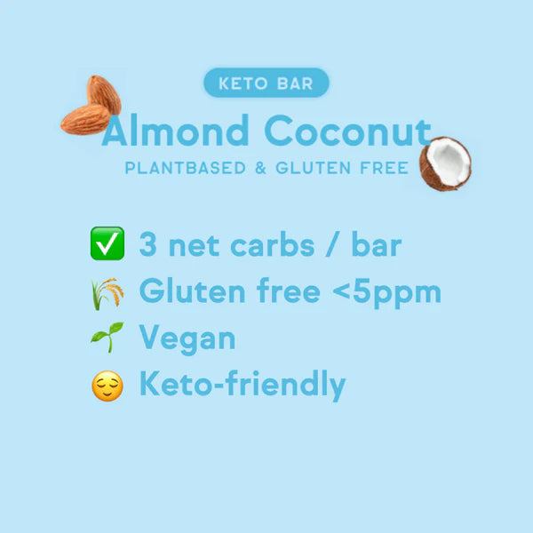 Okono Almond Coconut Keto Bar