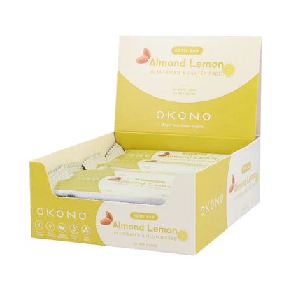 Okono Almond Lemon Keto Bar