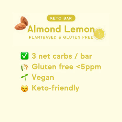 Okono Almond Lemon Keto Bar