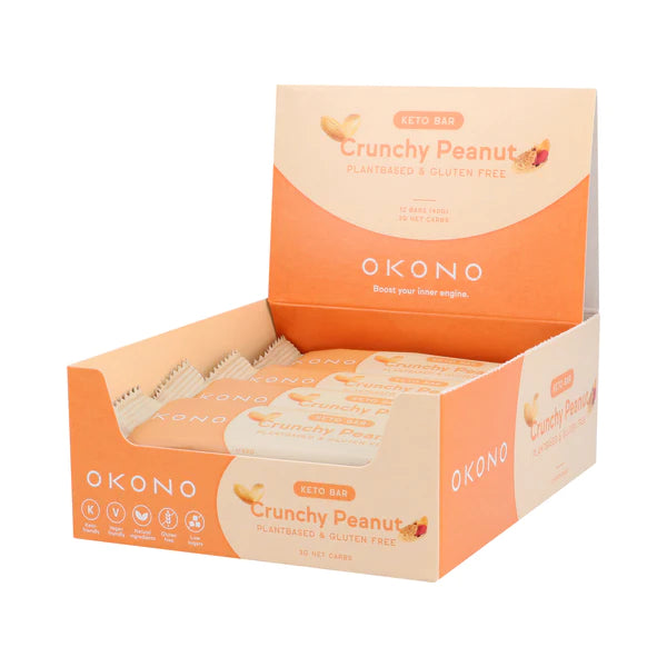 Okono Crunchy Peanut Keto Bar