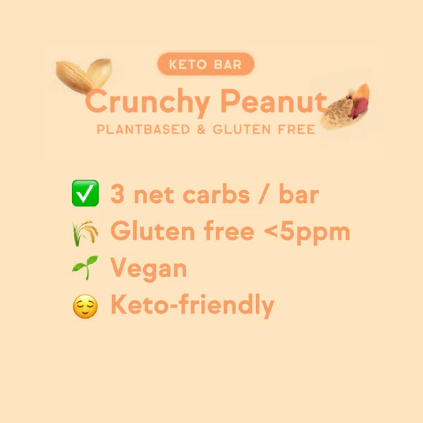 Okono Crunchy Peanut Keto Bar