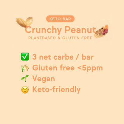 Okono Crunchy Peanut Keto Bar