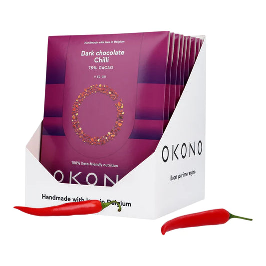 Okono Donkere chocolade Chilli