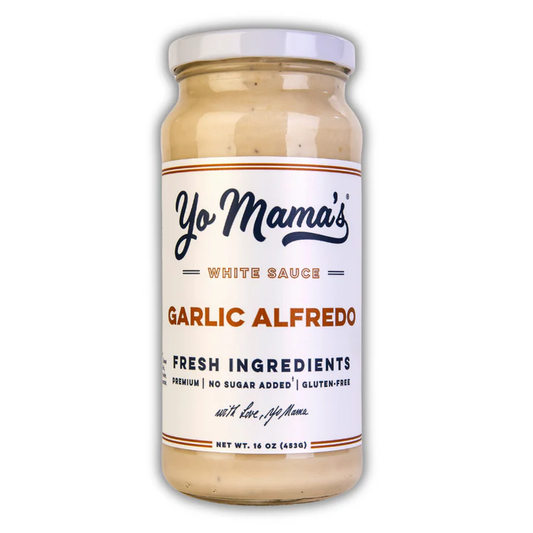 Sauce Alfredo à l'ail rôti de Yo Mama