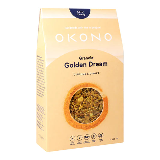 Okono Granola Golden Dream - Kurkuma & Gember