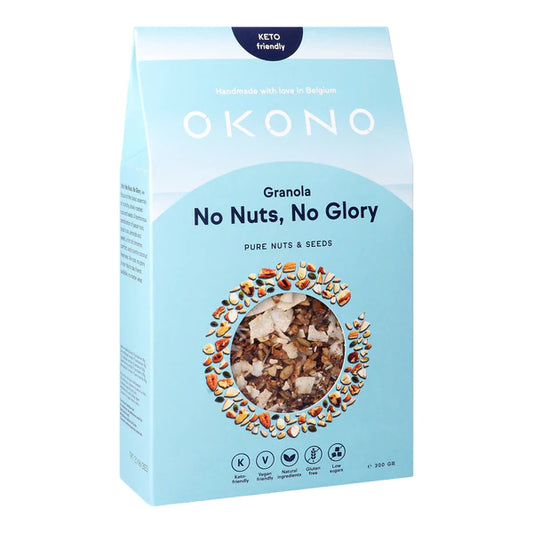 Okono Granola No Nuts, No Glory - Pure noten en zaden