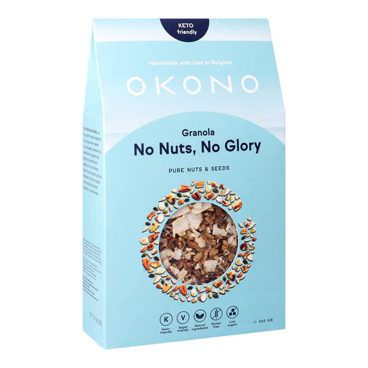 Okono Granola No Nuts, No Glory - Pure nuts and seeds