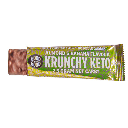 Good Good Krunchy Keto Bar - Amande et banane