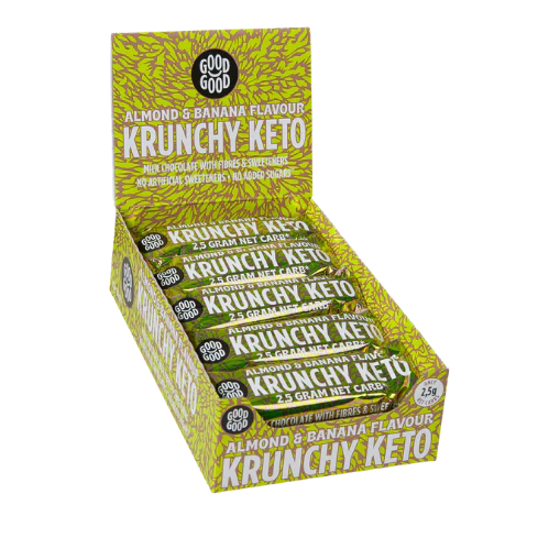 Good Good Krunchy Keto Bar - Amande et banane