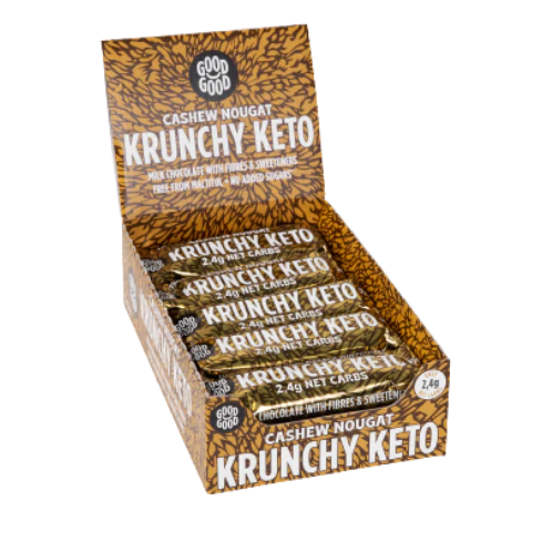 Good Good Krunchy Keto Bar - Nougat aux noix de cajou