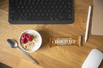 Good Good Krunchy Keto Bar - Salty Caramel Nut