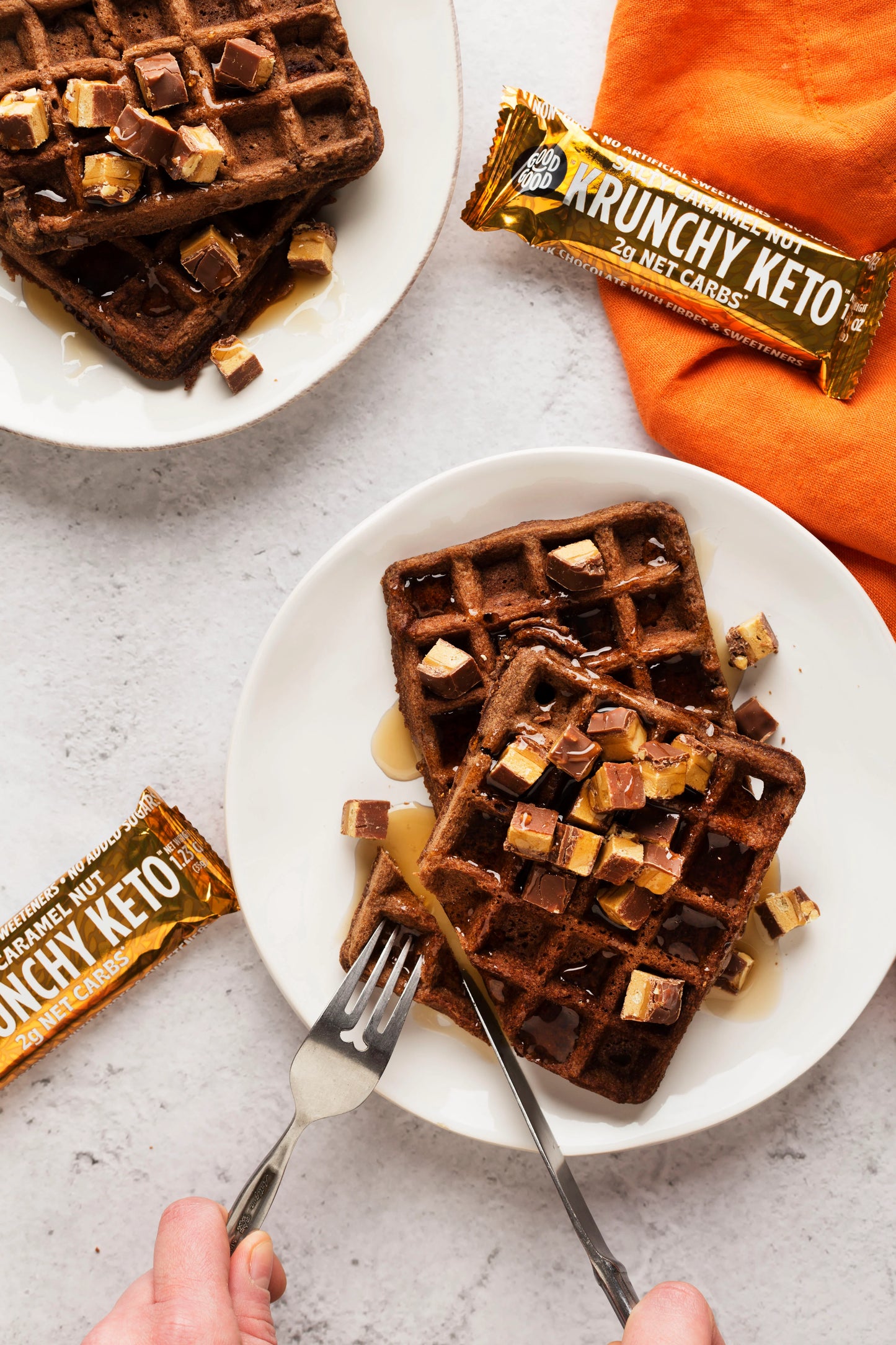 Good Good Krunchy Keto Bar - Salty Caramel Nut