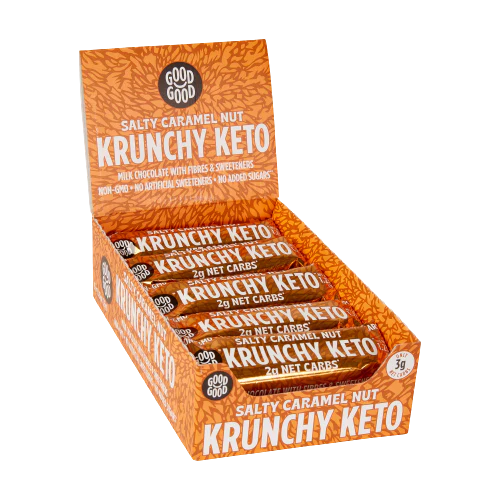 Good Good Krunchy Keto Bar - Salty Caramel Nut