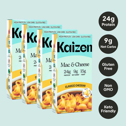 Kaizen Low Carb Classic Cheddar Mac & Cheese