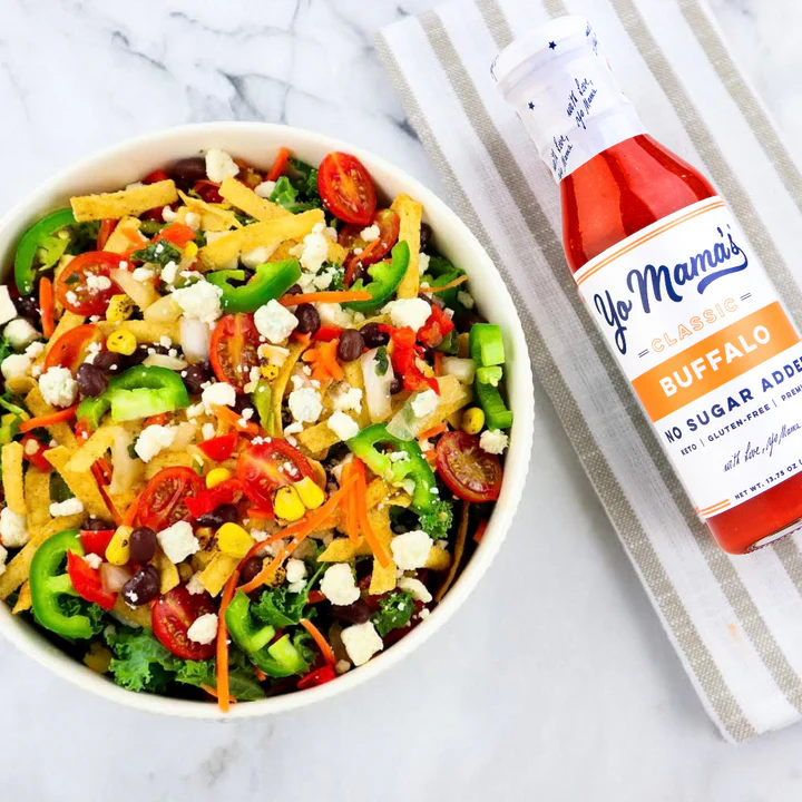 Yo Mama's Suikervrije Buffalo Sauce