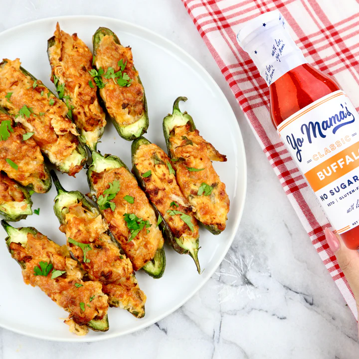 Yo Mama's Suikervrije Buffalo Sauce