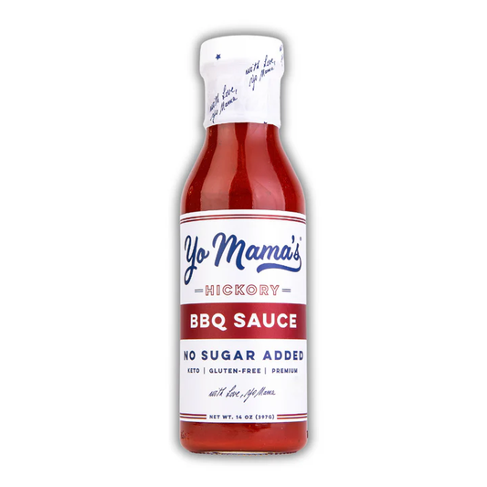 Sauce barbecue au hickory sans sucre de Yo Mama