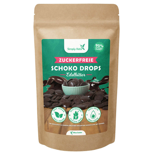 Simply Keto Donkere Chocolade Drops