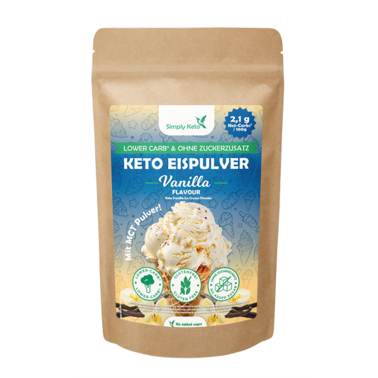 Simply Keto Vanilla Ice Cream Powder