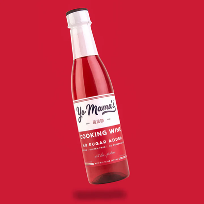 Le vin rouge de cuisine de Yo Mama