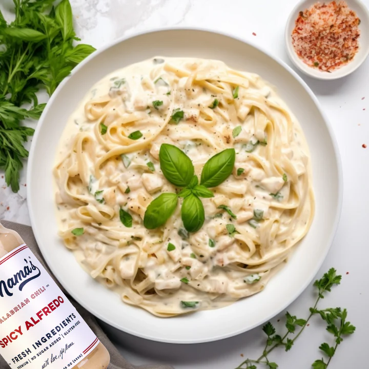 Yo Mama's Spicy Alfredo Sauce