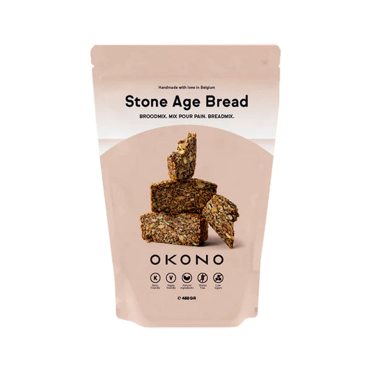 Okono Stone Age Bread - Keto Broodmix noten en zaden