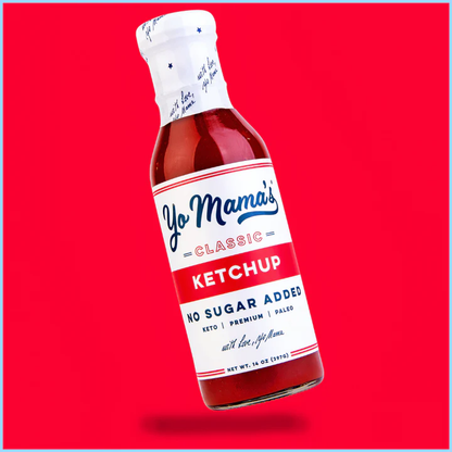 Ketchup classique non sucré de Yo Mama