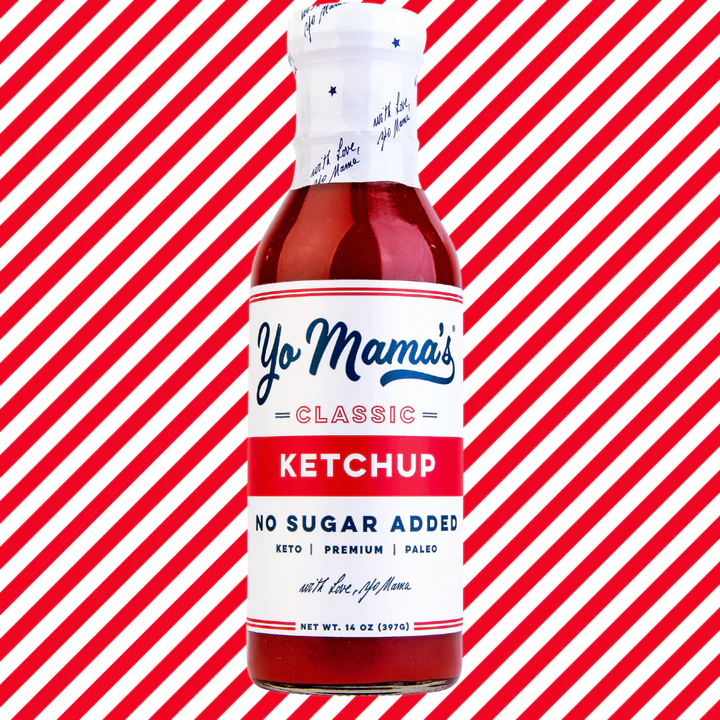 Ketchup classique non sucré de Yo Mama