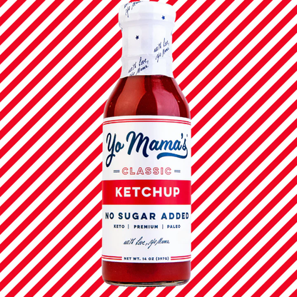 Ketchup classique non sucré de Yo Mama