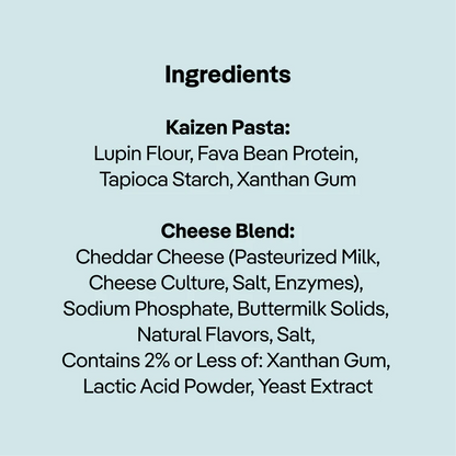 Kaizen Low Carb White Cheddar Mac & Cheese