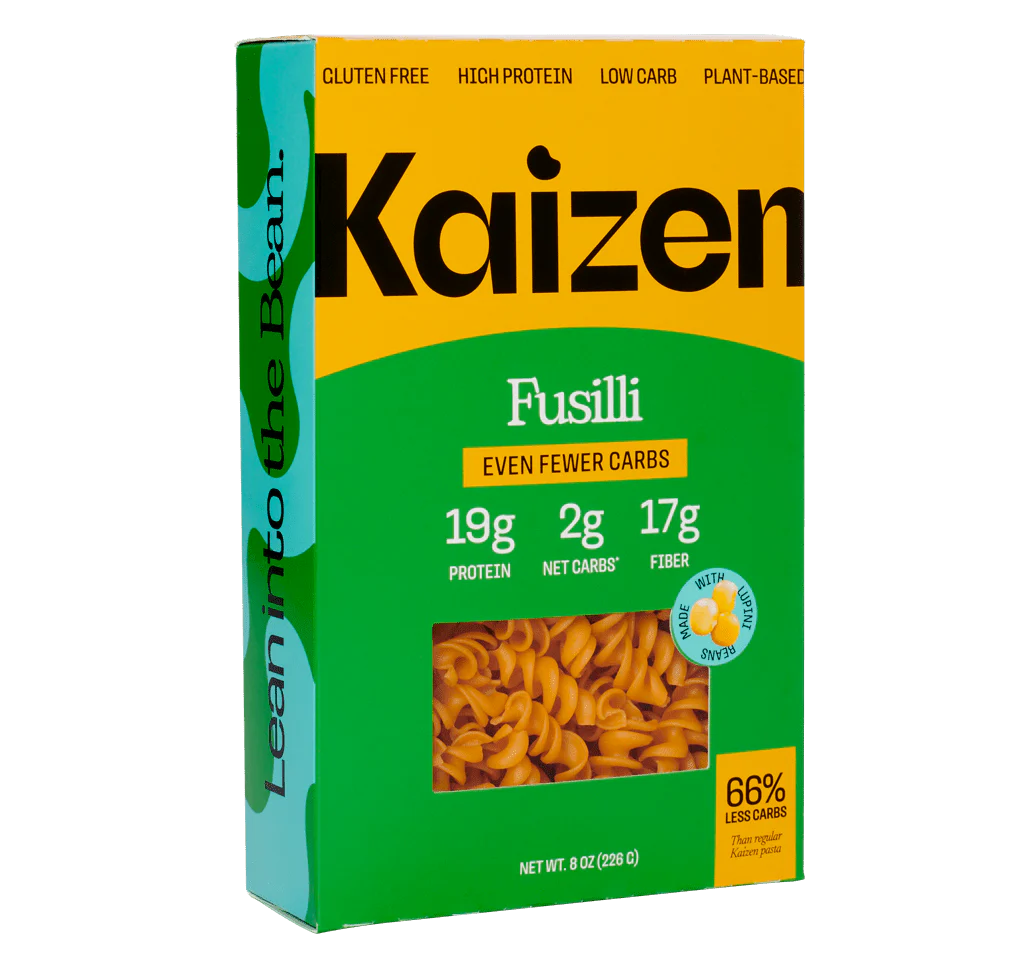 Kaizen Fusilli: Even fewer carbs