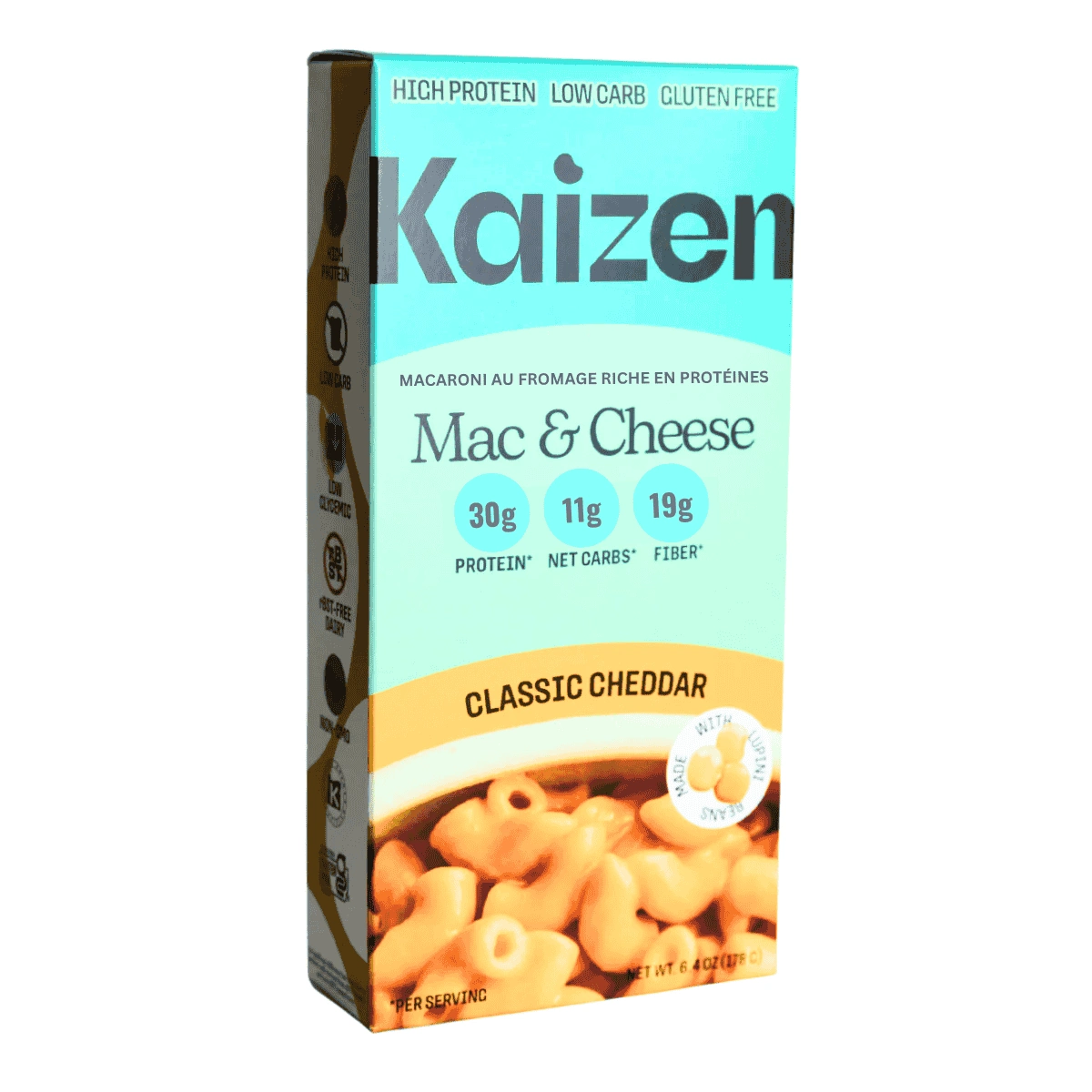 Kaizen Low Carb Classic Cheddar Mac & Cheese