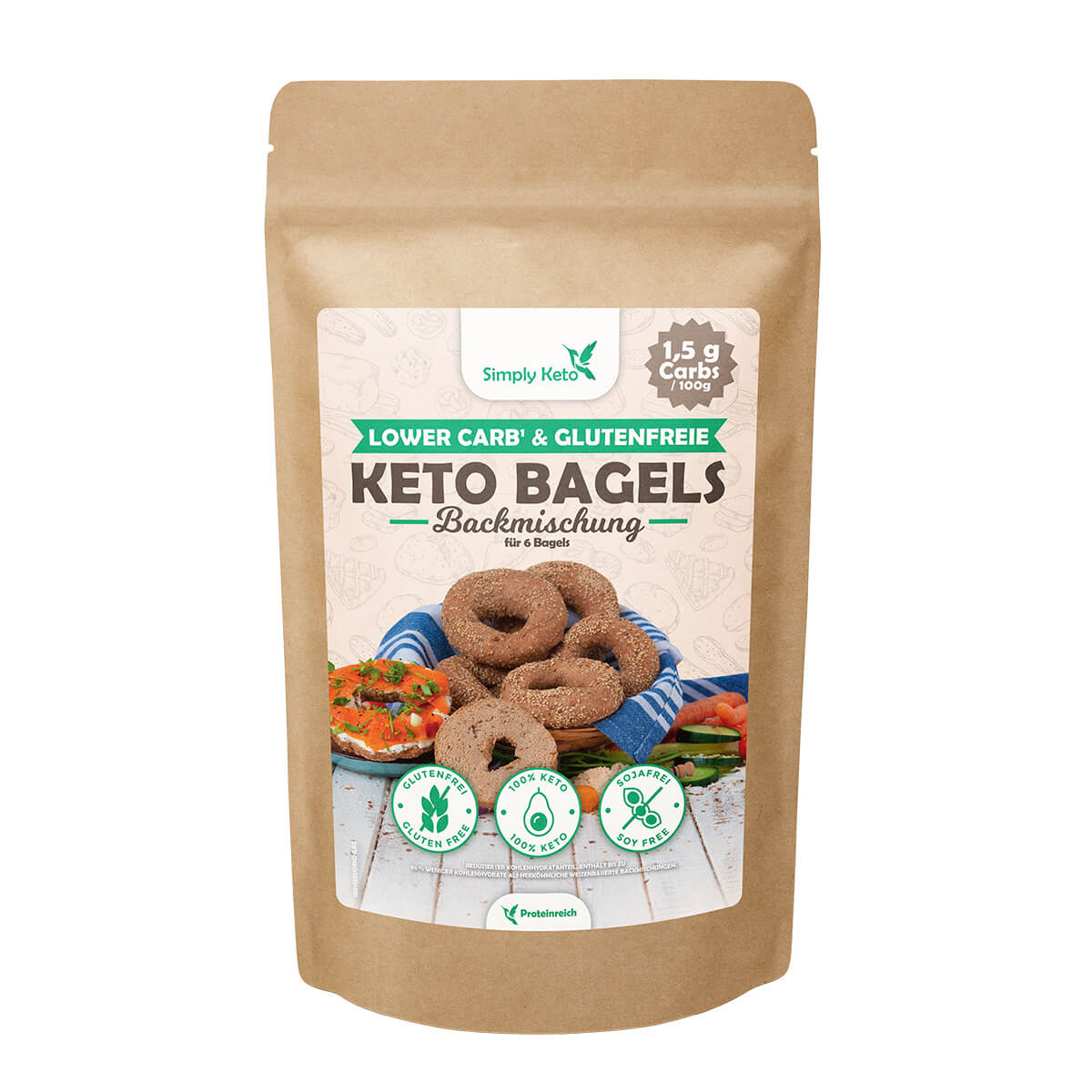 Simply Keto Bagel Bakmix